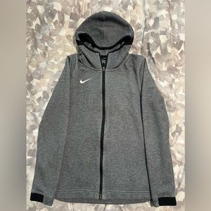 Nike Dri-Fit Showtime Basketball Hoodie Jacket Gray Women's